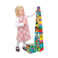 Melissa and Doug English Alphabet Nesting Stacking Blocks - 772127820
