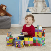 Melissa and Doug English Alphabet Nesting Stacking Blocks - 772127820