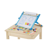 Melissa and Doug Wooden Double-Sided Tabletop Easel - 000772127905