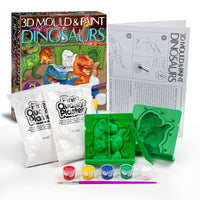 Mould & Paint - 3D Dinosaurs - 4M Great Gizmos