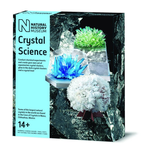 Image of Natural History Museum Crystal Science - 4M Great Gizmos 5060008936577