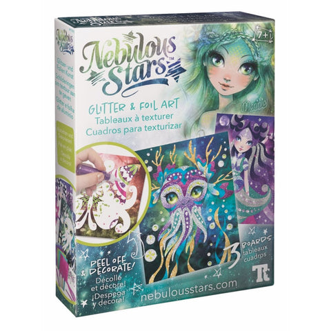 Image of Nebulous Stars Glitter & Foil Art - 694704110112