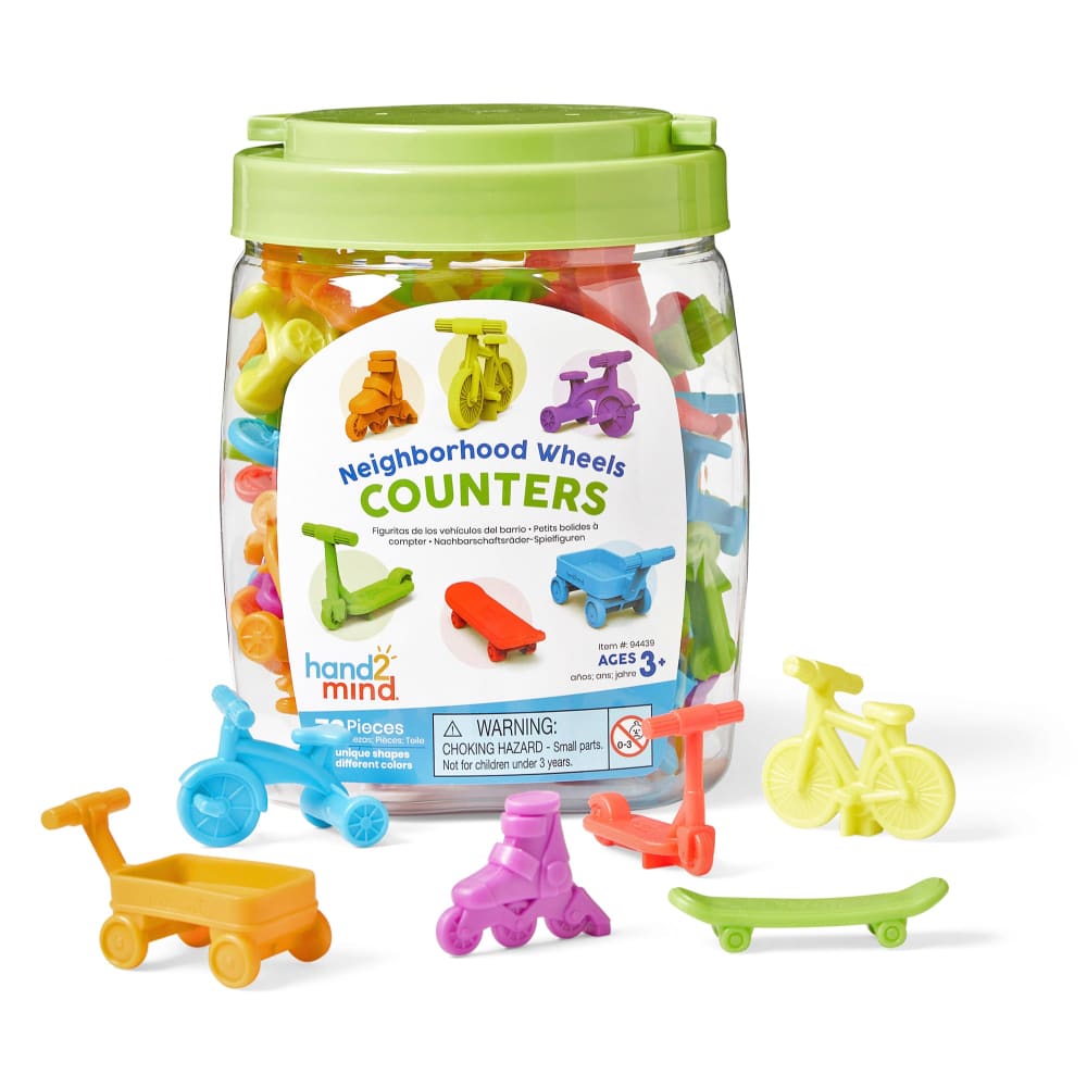 Neighbourhood Wheels Counters - Learning Resources