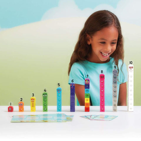 Image of Mathlink Cubes Numberblocks 1-10 Activity Set - Learning Resources 5055506408381