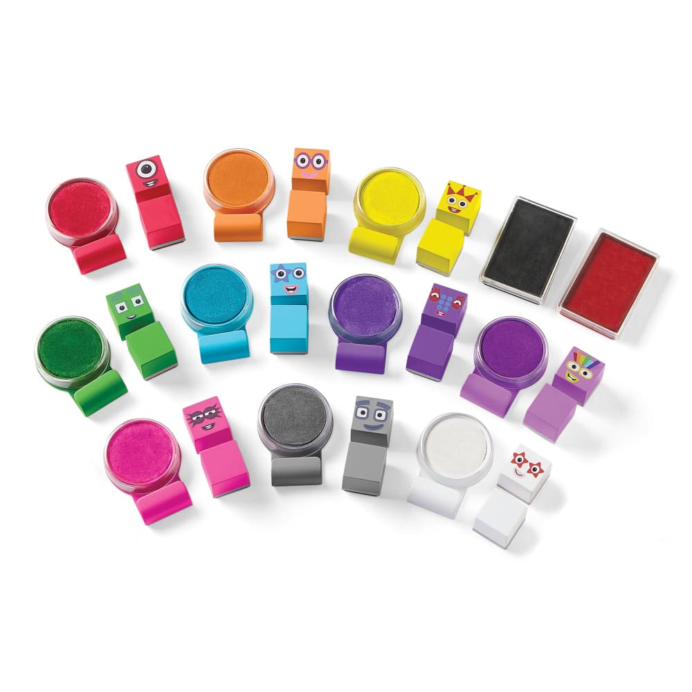 Numberblocks Stampoline Park Stamp Activity Set BrightMinds UK