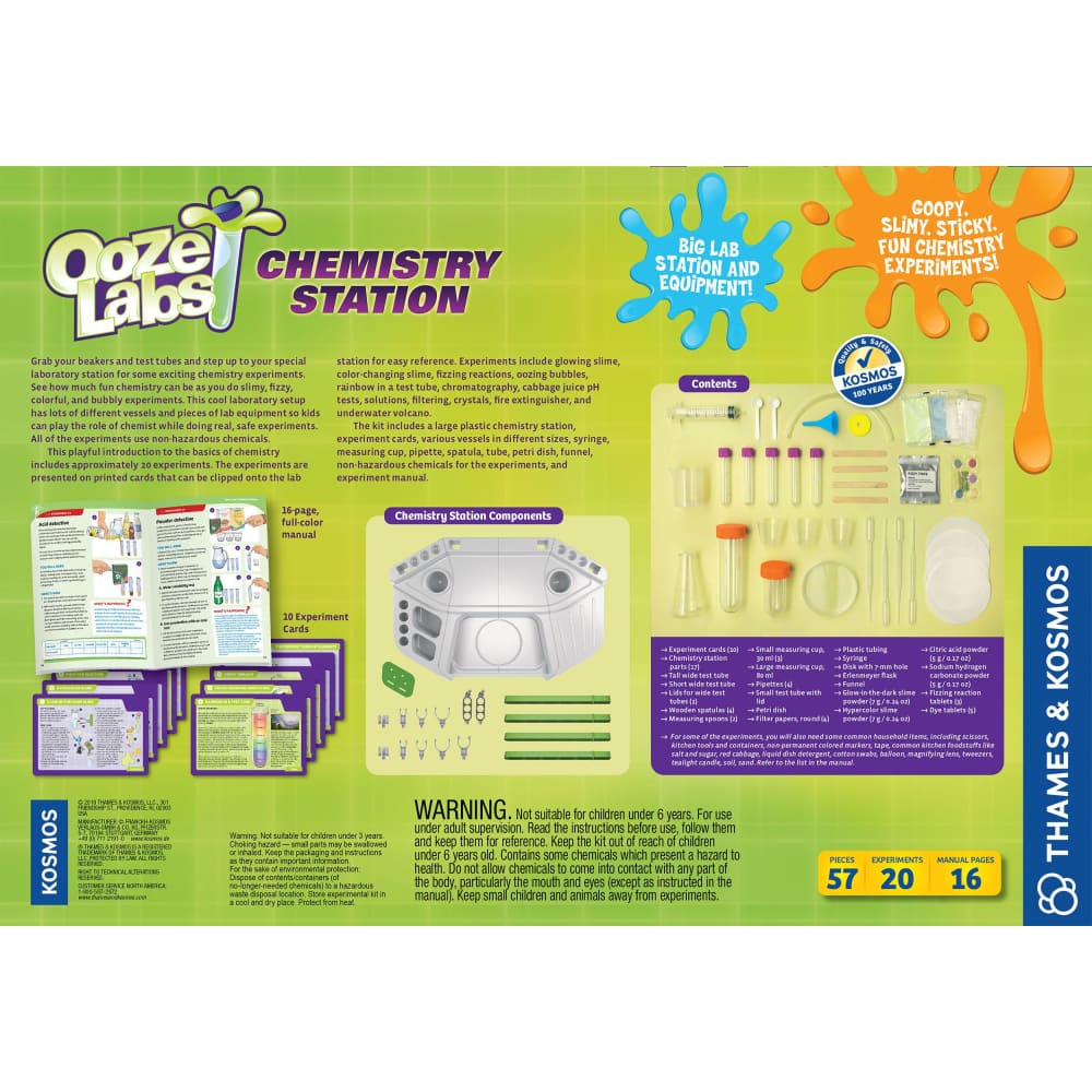Ooze Labs Chemistry Station - Thames And Kosmos 5060282511149