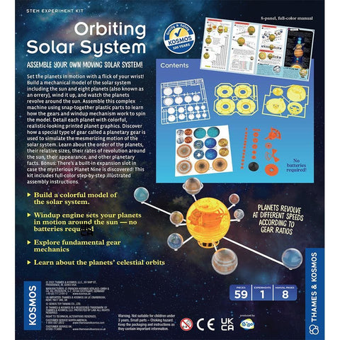 Image of Orbiting Solar System - Thames and Kosmos 814743015685