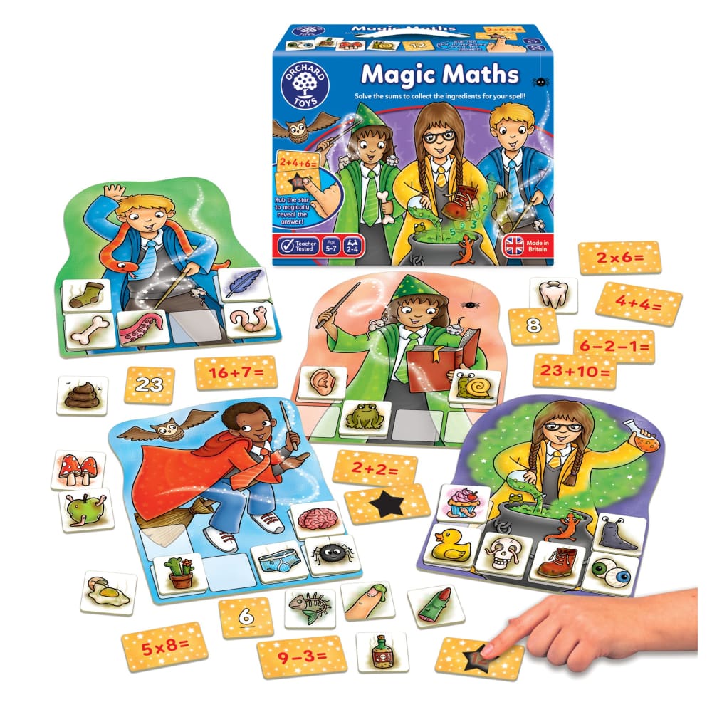 Orchard Toys Magic Maths Sums Game - 5011683103505