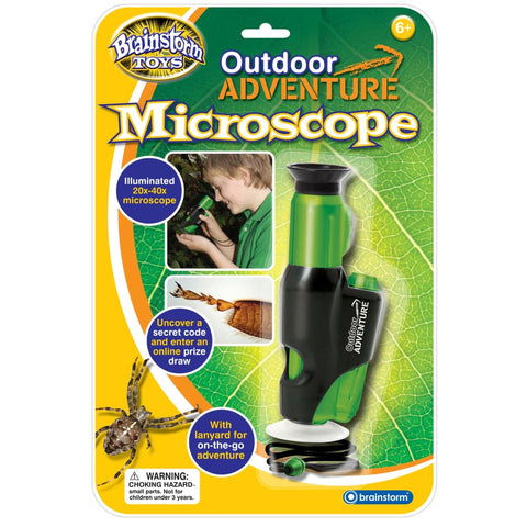 Image of Outdoor Adventure Microscope - Brainstorm Toys 5060122730617