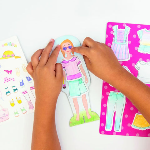 Image of Papercraft Dolls Chic Boutique - Learning Resources 086002015518