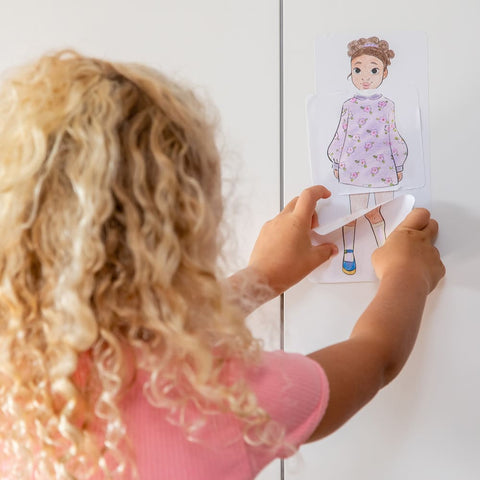 Image of Papercraft Dolls Fashion Parade - Learning Resources 086002015532