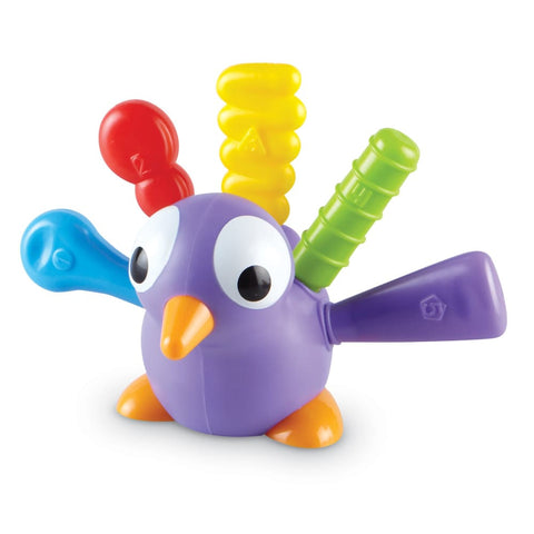 Image of Pedro The Fine Motor Peacock - Learning Resources 765023890945