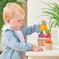 Petilou Stacking Veggies - Le Toy Van 5060023421218