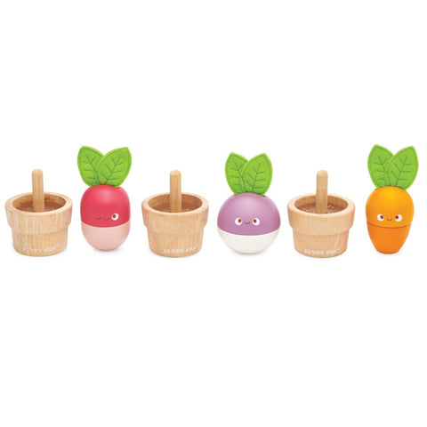 Image of Petilou Stacking Veggies - Le Toy Van 5060023421218