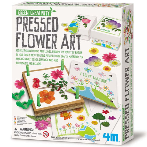 Image of Pressed Flower Art - 4M Great Gizmo 4893156045676