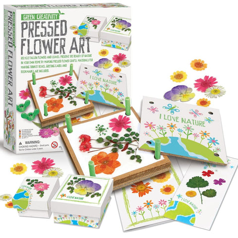 Image of Pressed Flower Art - 4M Great Gizmo 4893156045676