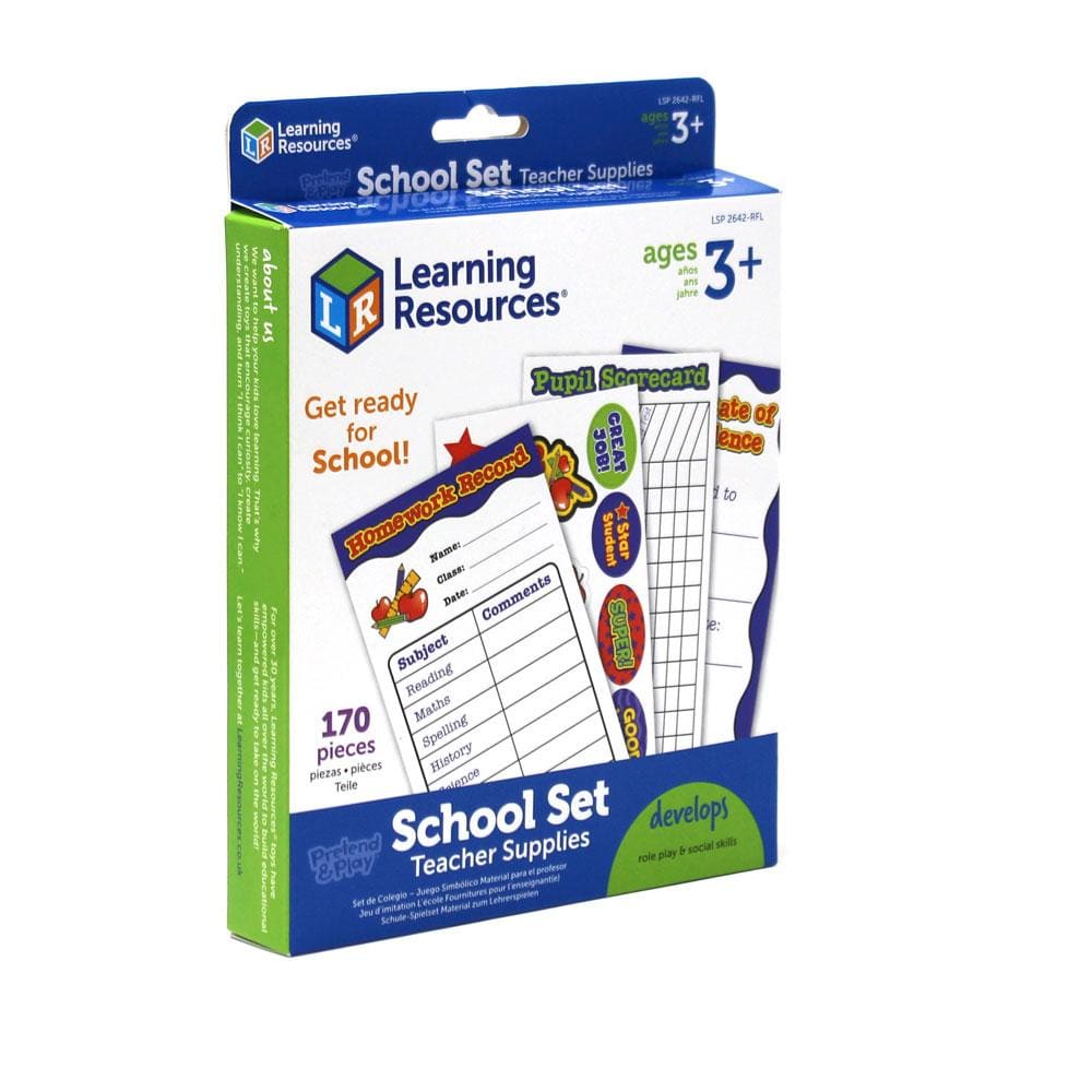 Pretend Play School Set Teacher Supplies - Learning Resources 5055506406943