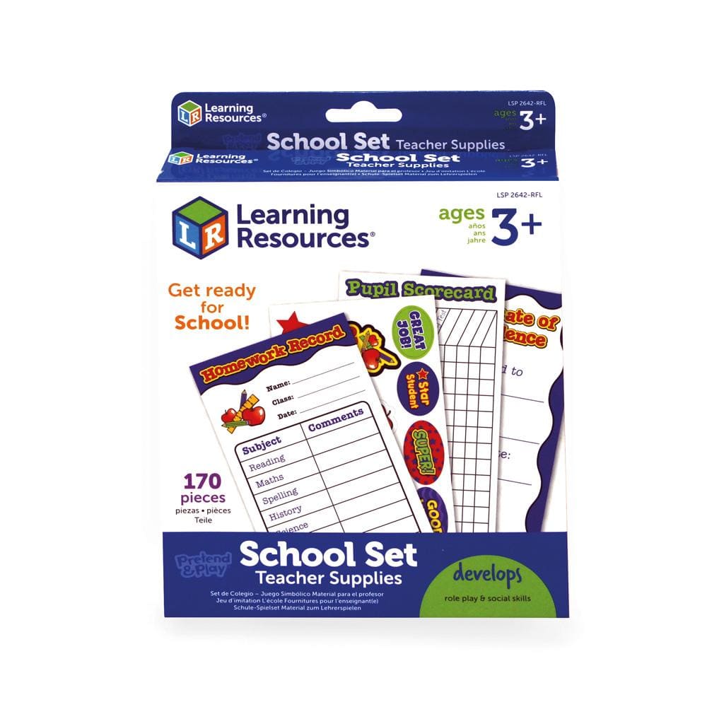 Pretend Play School Set Teacher Supplies - Learning Resources 5055506406943