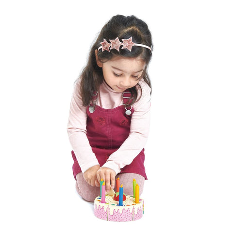 Image of Rainbow Birthday Cake - Tender Leaf Toys