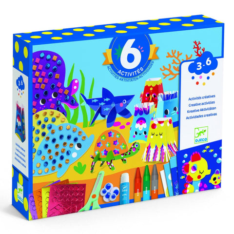 Image of Seaside Delights Activity Box - Djeco 3070900092945