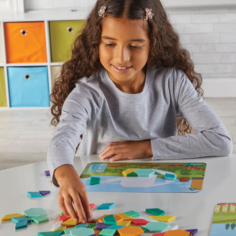 Image of Seasons & Weather Pattern Block Puzzle Set - Learning Resources