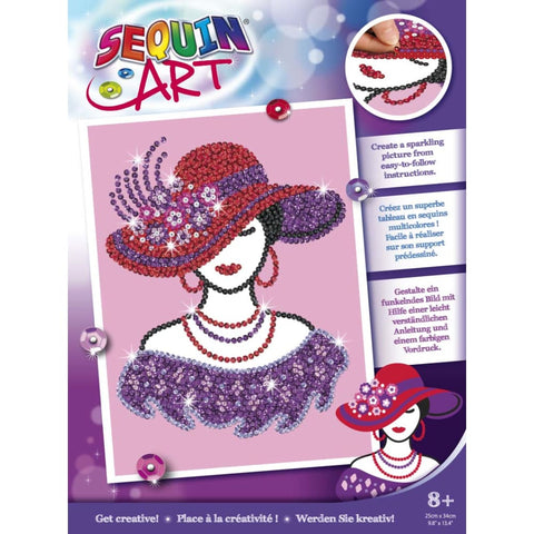 Image of Sequin Art Purple Range - Red Hatter - 5013634019442