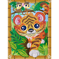 Sequin Art Smoogles - Scratch the Tiger - 5013634018155
