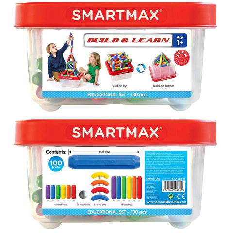 Image of SmartMax Build & Learn 100 pieces - Smart Games 5414301249825