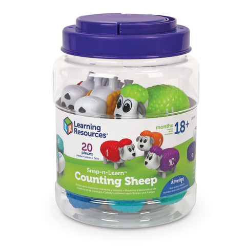 Image of Snap-N-Learn Counting Sheep - Learning Resources 765023067125