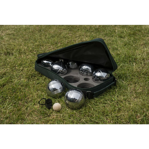 Image of Steel Plated Boule Set in Canvas Bag - Traditional Garden Games
