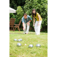 Steel Plated Boule Set in Canvas Bag - Traditional Garden Games