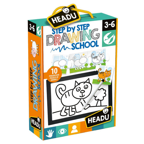 Image of Step by Drawing School - HeadU 8059591421062