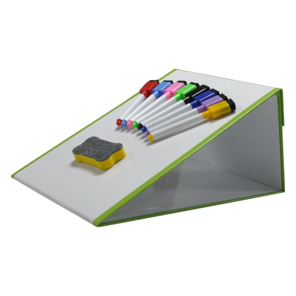 Tabletop Magic Magnetic Whiteboard Easel, A3 with 8 pens & eraser ...