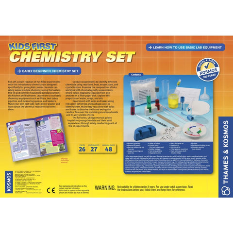 Image of Thames and Kosmos First Chemistry Set - 814743010611