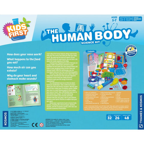 Image of The Human Body Thames and Kosmos Little Labs - 814743010291