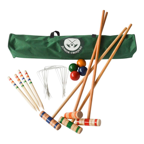 Image of Traditional Junior Croquet Set 75cm - Garden Games