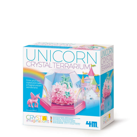 Image of Unicorn Crystal Terrarium - 4M Great Gizmo 4893156039231