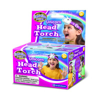 Unicorn Head Torch - Brainstorm 5060122734806