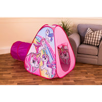 Unicorn Play Tent and Tunnel - BrightMinds UK