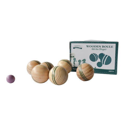 Image of Wooden Boule Set for younger children - Traditional Garden Games