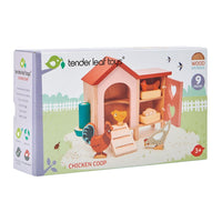 Wooden Chicken Coop - Tenderleaf 191856081647