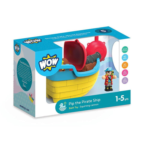 Image of Wow Toys Pip Pirate Ship - 5033491103481
